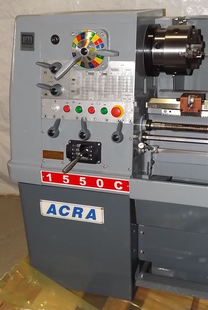 15" x 50" ACRA ... LATHE 2-3/16" SPINDLE HOLE